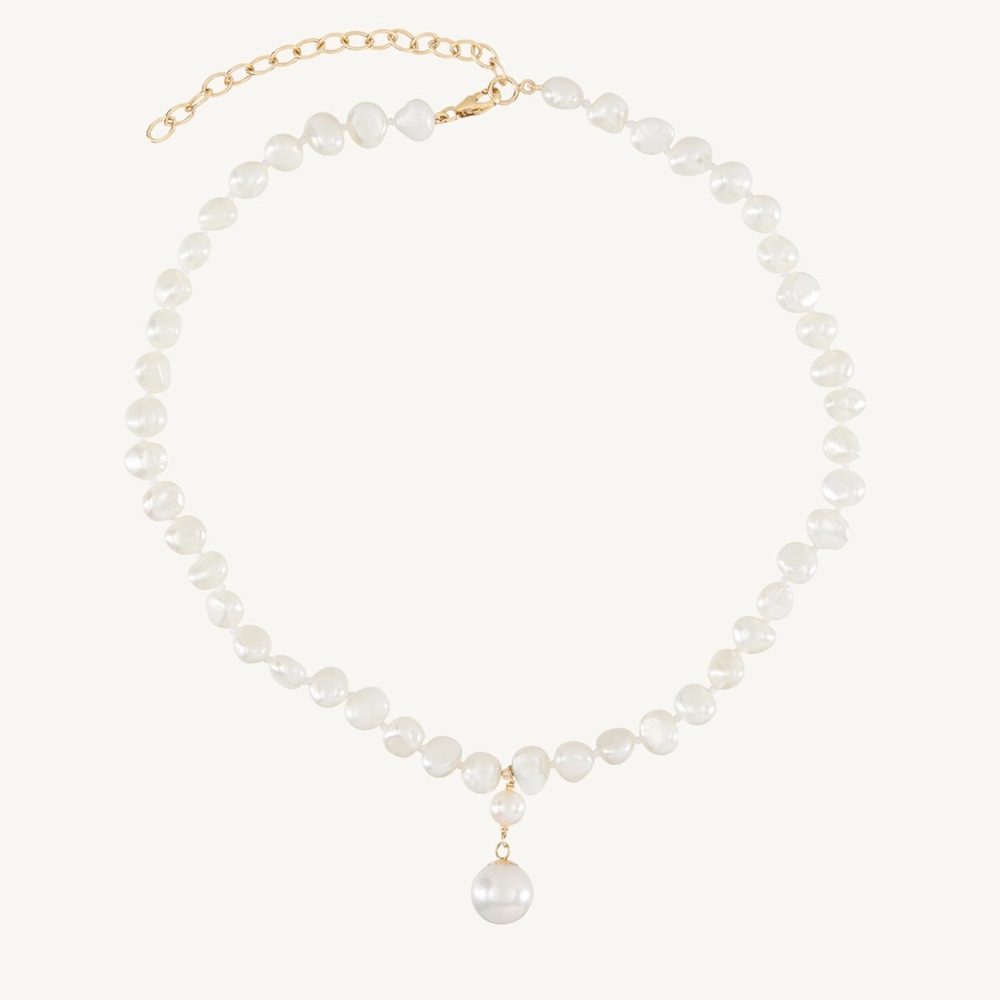 Catbird - Princess Buttercup Pearl Choker by Designer Stacey Nishimoto - Picture 14 of 14